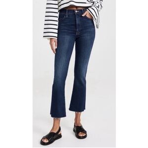 MOTHER The Hustler Ankle Fray Jean Home Movies Womens Size 28